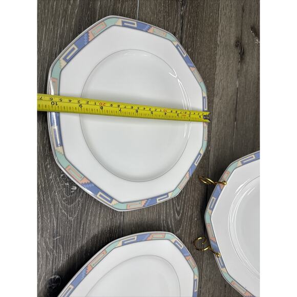 Christopher Stuart SOUTHWEST Y0002 Dinner Plate 10 3/8" Fine China~ Set Of 3 - Picture 6 of 9